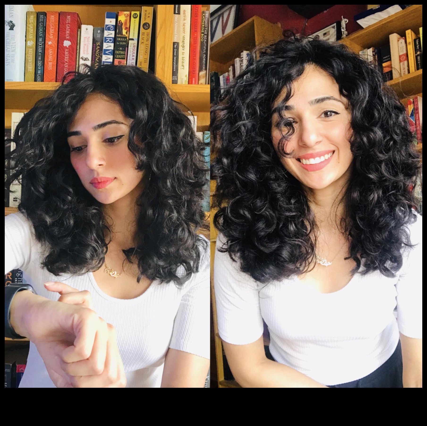 Starojoši gredzeni Turpinājums: mirdzoši mirdzoši satriecošās cirtainās šķipsnās