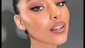 No smalka līdz pārsteidzošam: izpētiet tekstūras vakara grima stilā