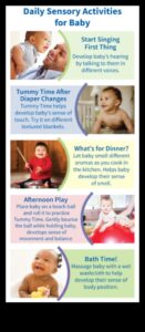 Sensorais svētnīca: saistošas ​​aktivitātes mazulim